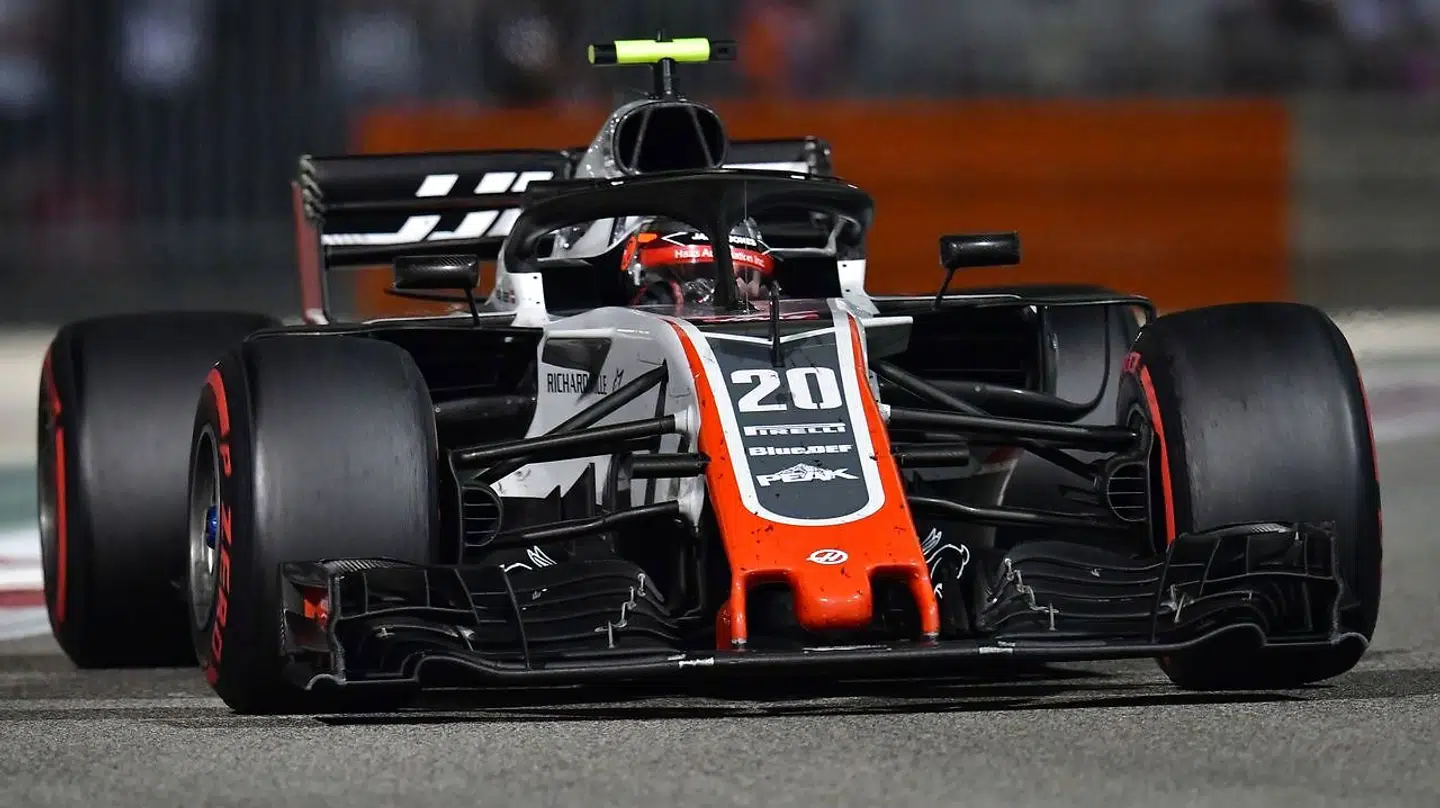 Haas-bilen i 2018.