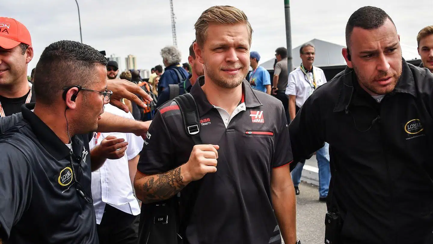 Kevin Magnussen i Sao Paulo i november inden Brasiliens Grand Prix.