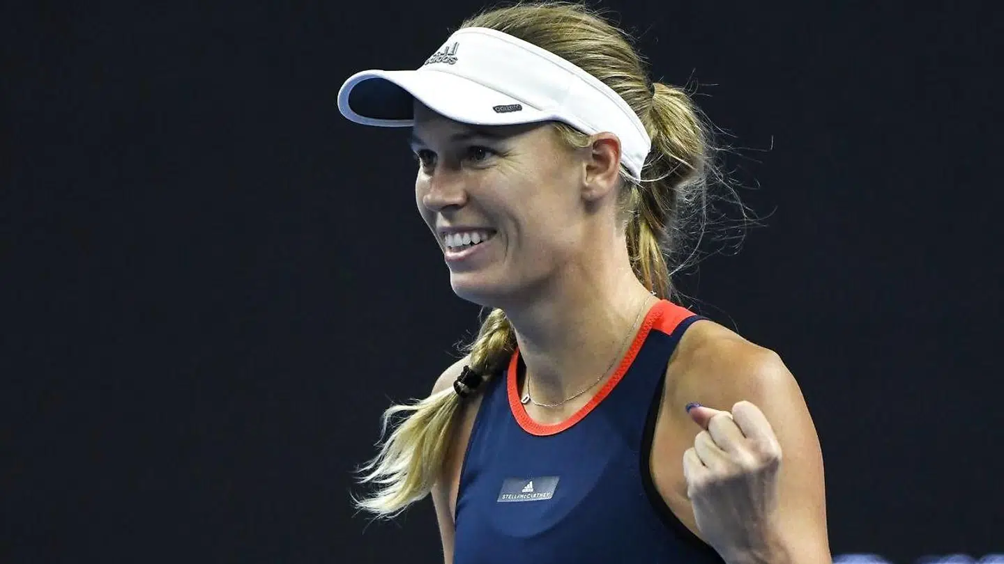Caroline Wozniacki vandt i 2018 Australien Open.
