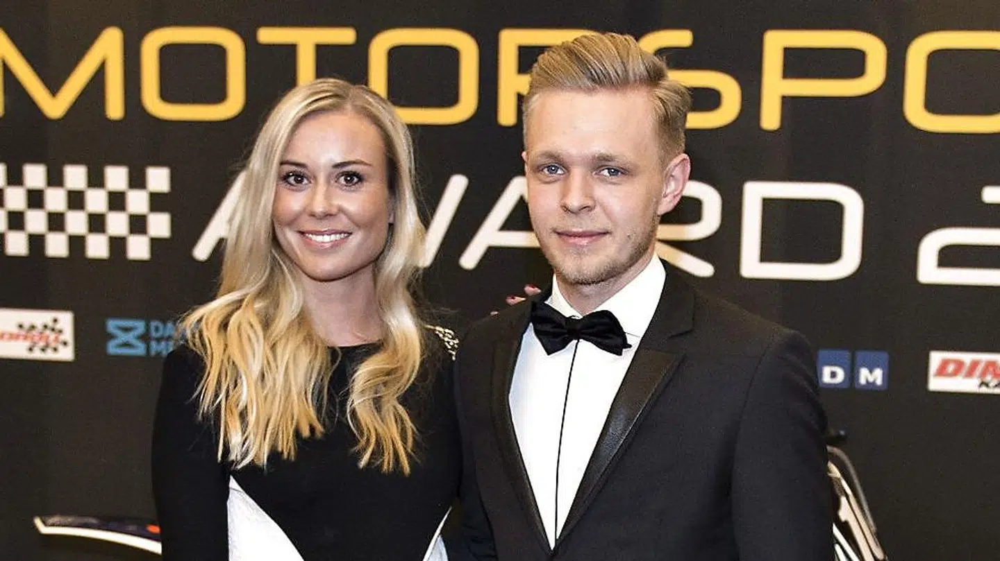 Kevin Magnussen og kæresten Louise Gjørup har kendt hinanden siden 2015, hvor Kevin Magnussen blev smidt ud på reservebænken hos McLaren.