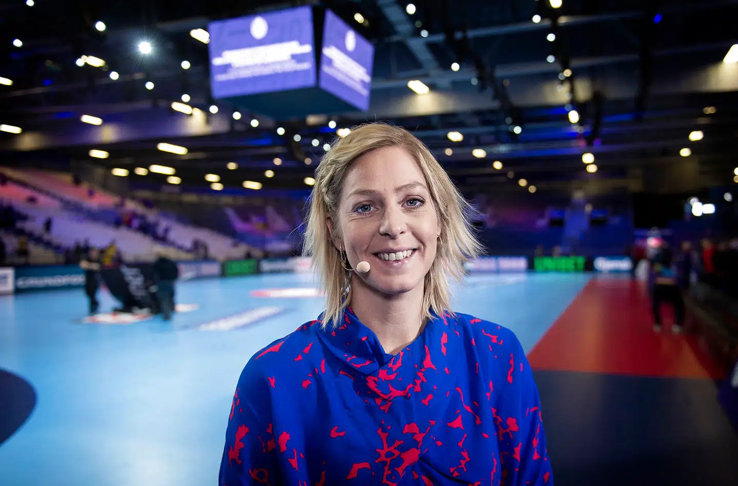 Trine Nielsen, håndboldekspert på TV 2 Sport.