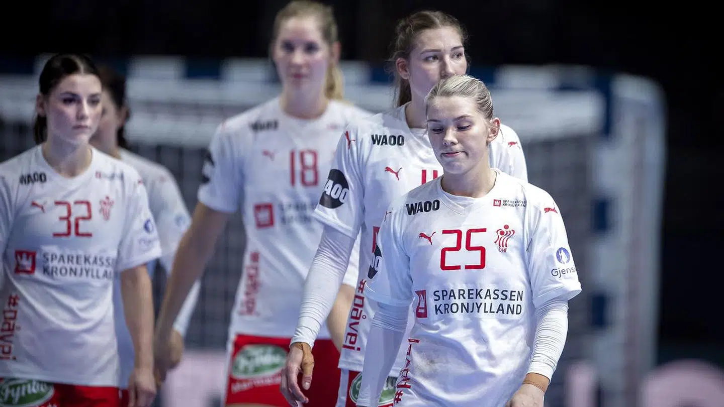 Det var en flok skuffede danske landsholdsspillere, der gik fra banen efter opgøret mod Frankrig.