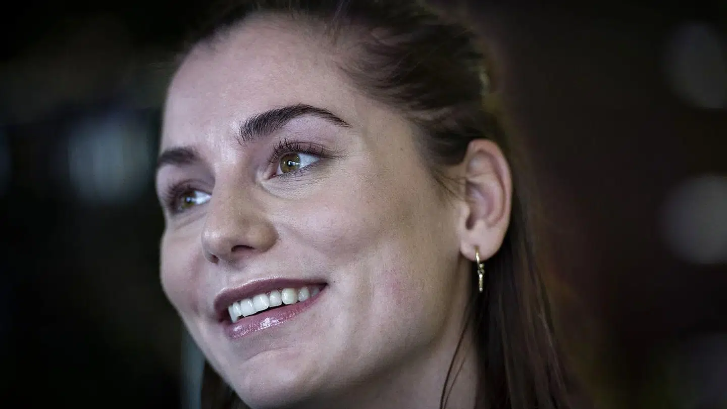 Mie Højlund havde slutrundedebut fredag aften mod Sverige.