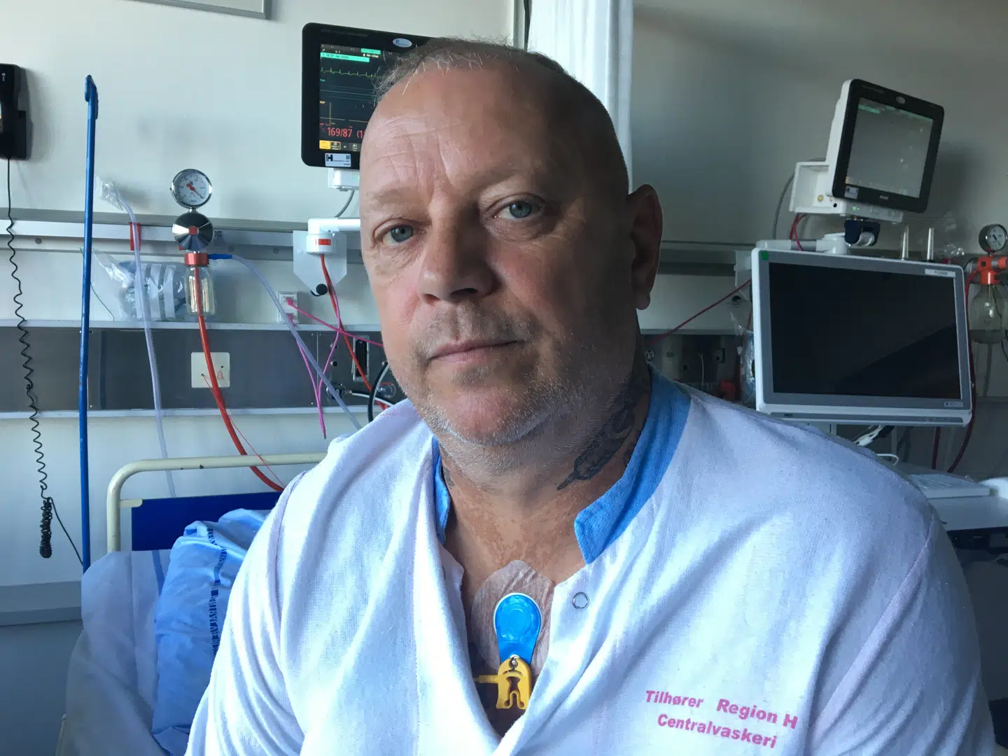 Lars Rosleff blev onsdag indlagt med mistanke om blodprop.