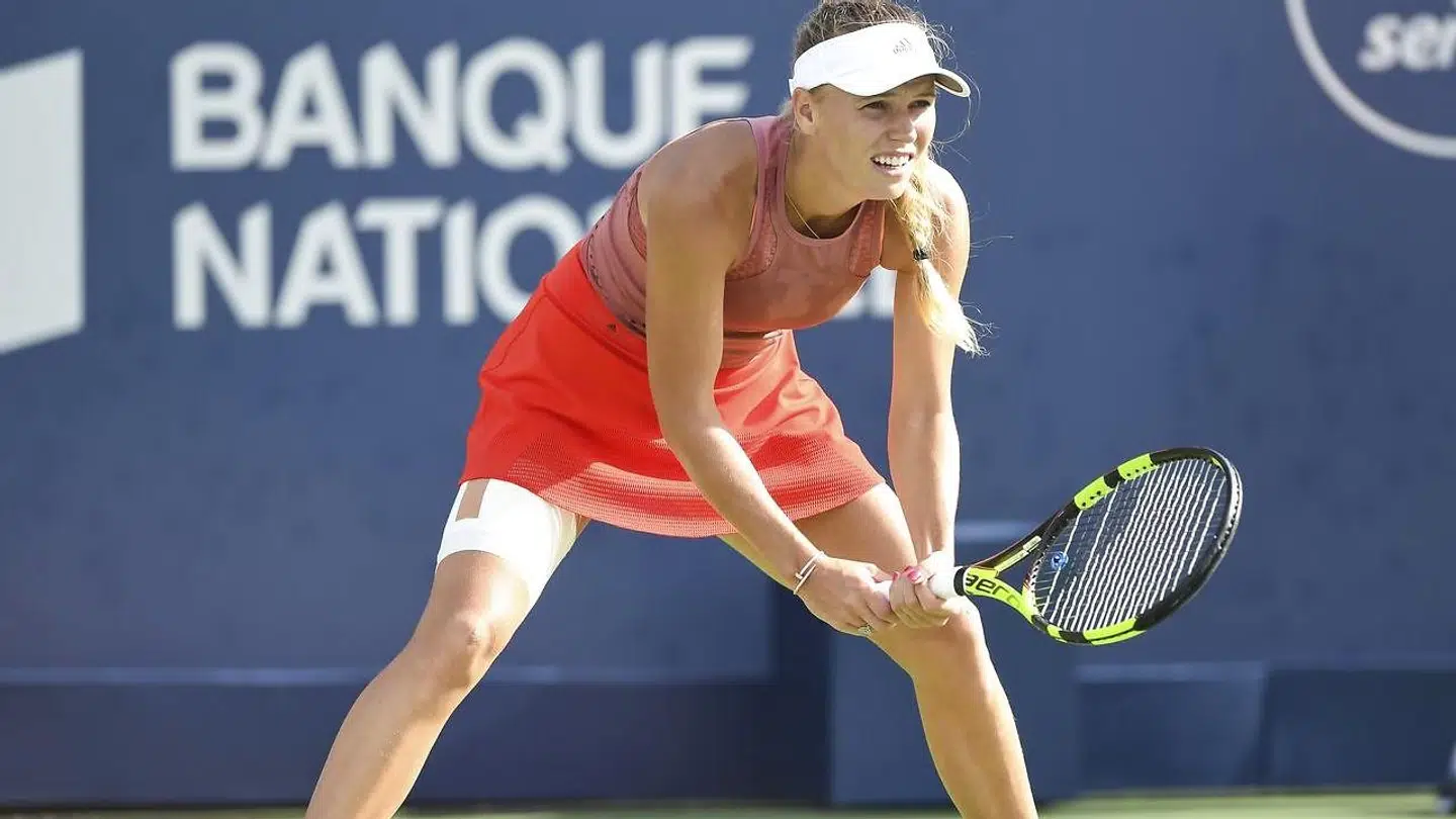 Caroline Wozniacki under turneringen i Montreal, hvor hun nu har afsløret, at hun ikke var på toppen.