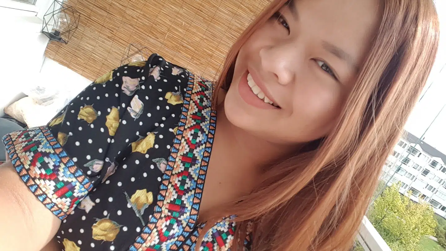 Baem hjemme i lejligheden i Ballerup, før hun blev udvist af Danmark.