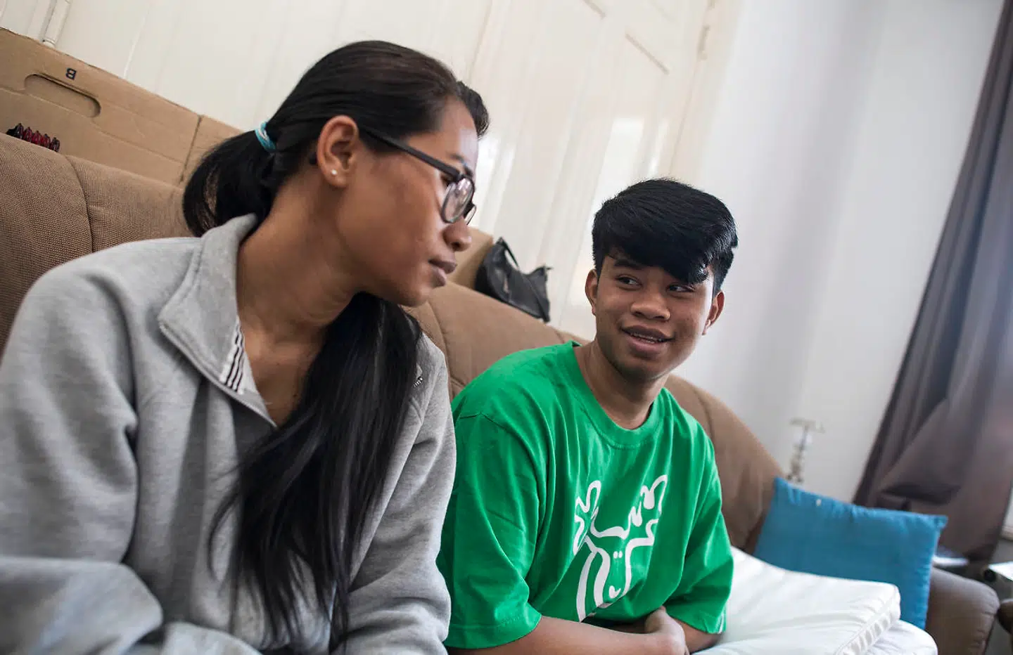 Flyttekasserne bag Butsayamat Tradsborg og hendes søn Birdie skal måske snart pakkes igen.