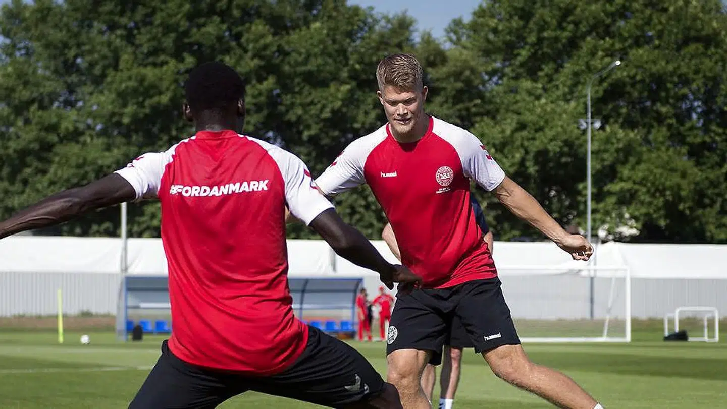 Andreas Cornelius tror på, at Danmark kan vinde VM.