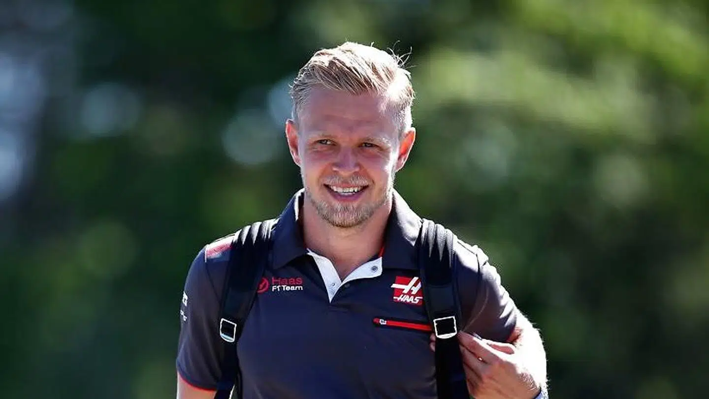 Kevin Magnussen før Frankrigs Grand Prix. Det endte succesfuldt for den danske racerkører.