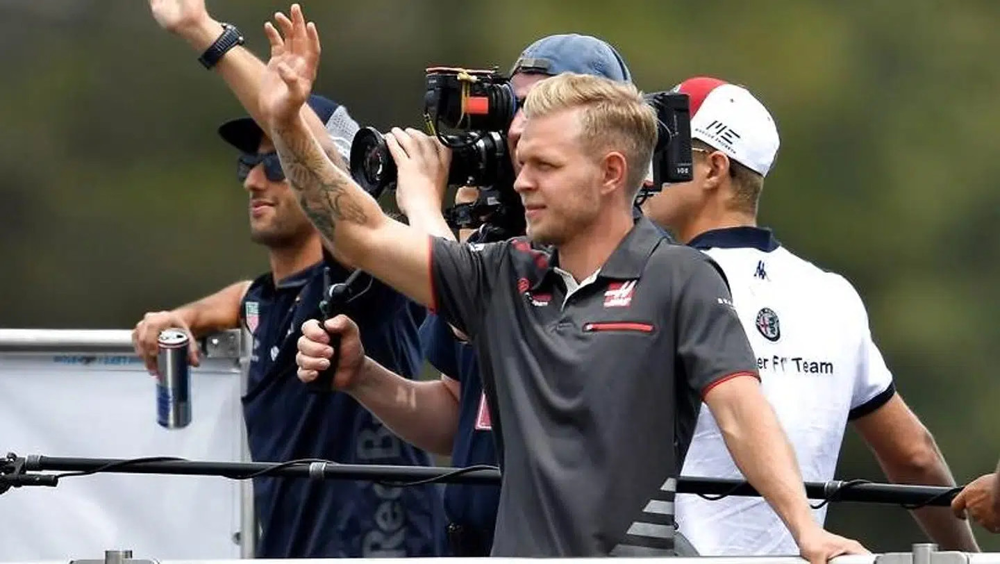 Kevin Magnussen leverede flot kørsel, da han scorede en 6. plads i Frankrig (AFP PHOTO / GERARD JULIEN)