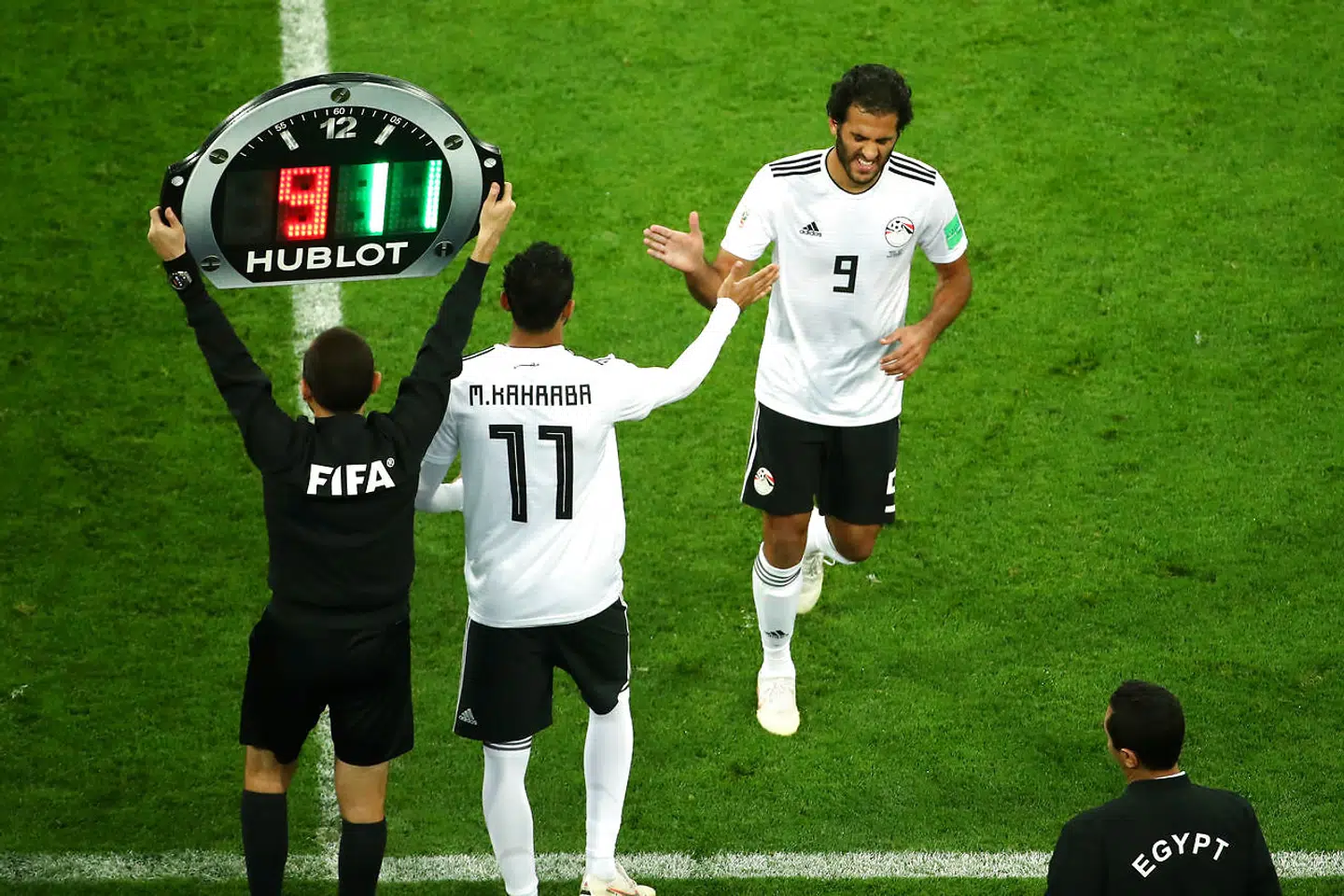 Kahraba har fået lov at have sit kælenavn på ryggen under VM.