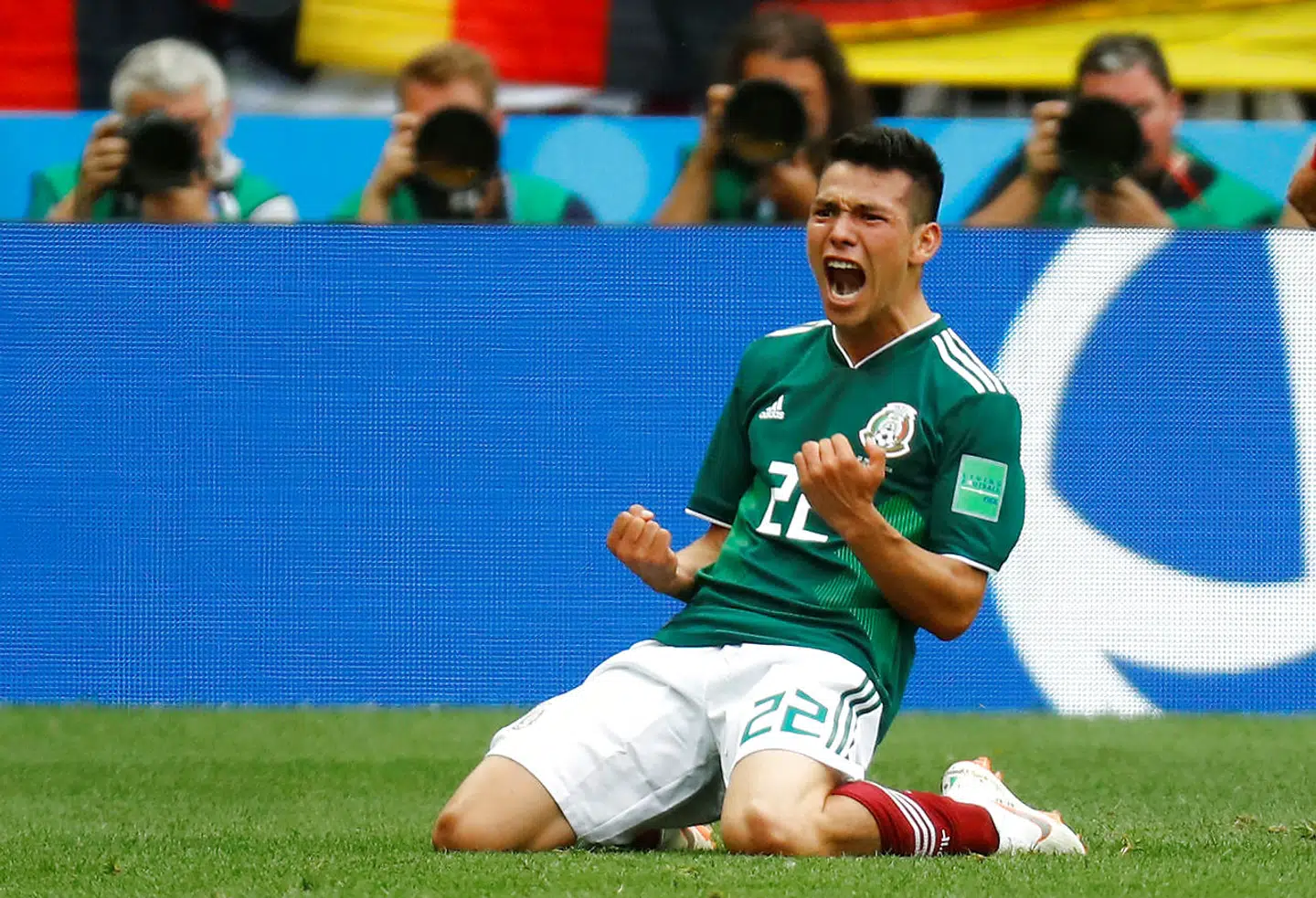 Hirving Lozano fra Mexico går også under kælenavnet Chucky.