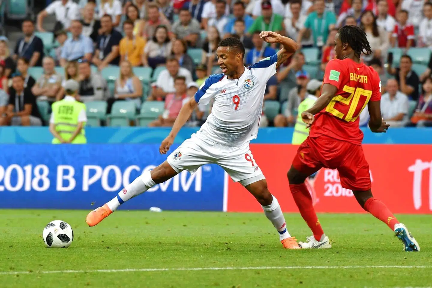 Gabriel Torres med nummer 9 på maven her har det herlige kælenavn Fantasmita.