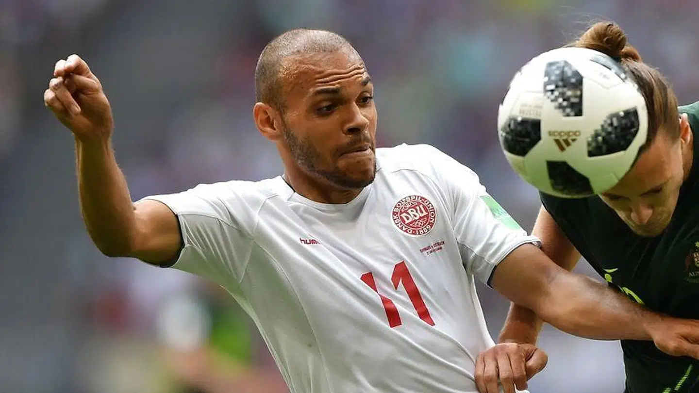Martin Braithwaite kan spille sig i startopstillingen mod Frankrig, da Yussuf Poulsen har karantæne.