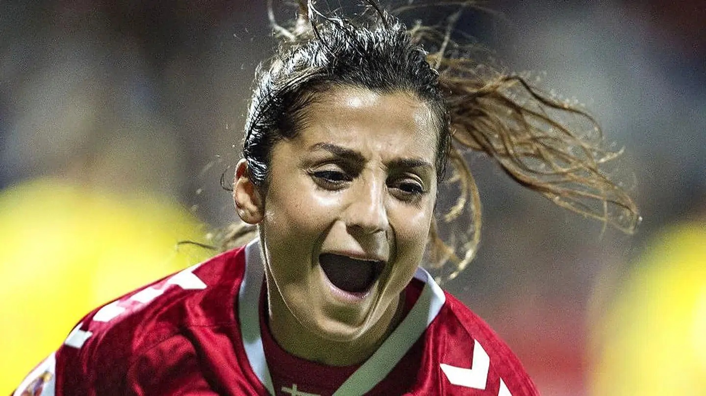 Nadia Nadim har været populær som ekspert under VM.