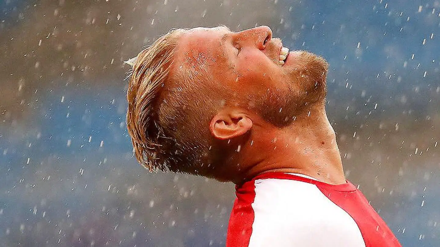 Kasper Schmeichel har familie, der har haft svært ved at komme til Rusland.