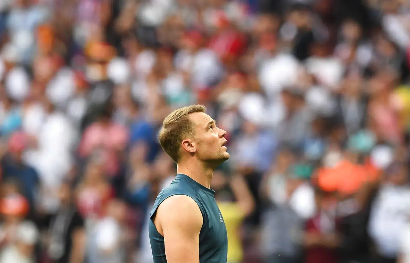 Manuel Neuer måtte angiveligt lægge øre til lidt af hvert under opgøret mod Mexico.