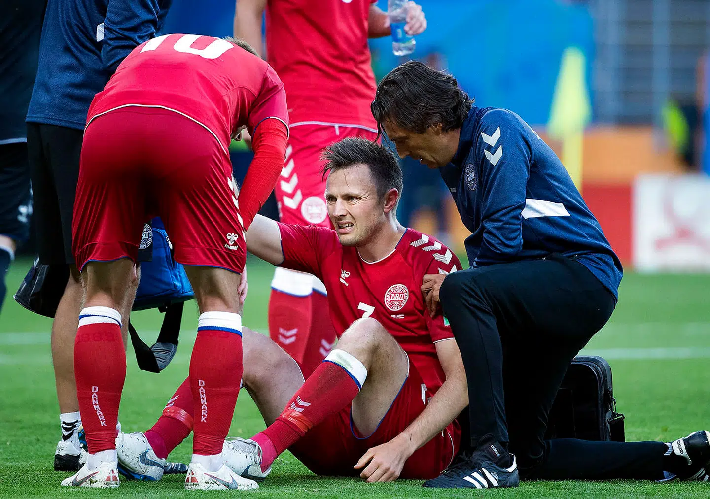 Det gjorde tydeligvist ondt på William Kvist.