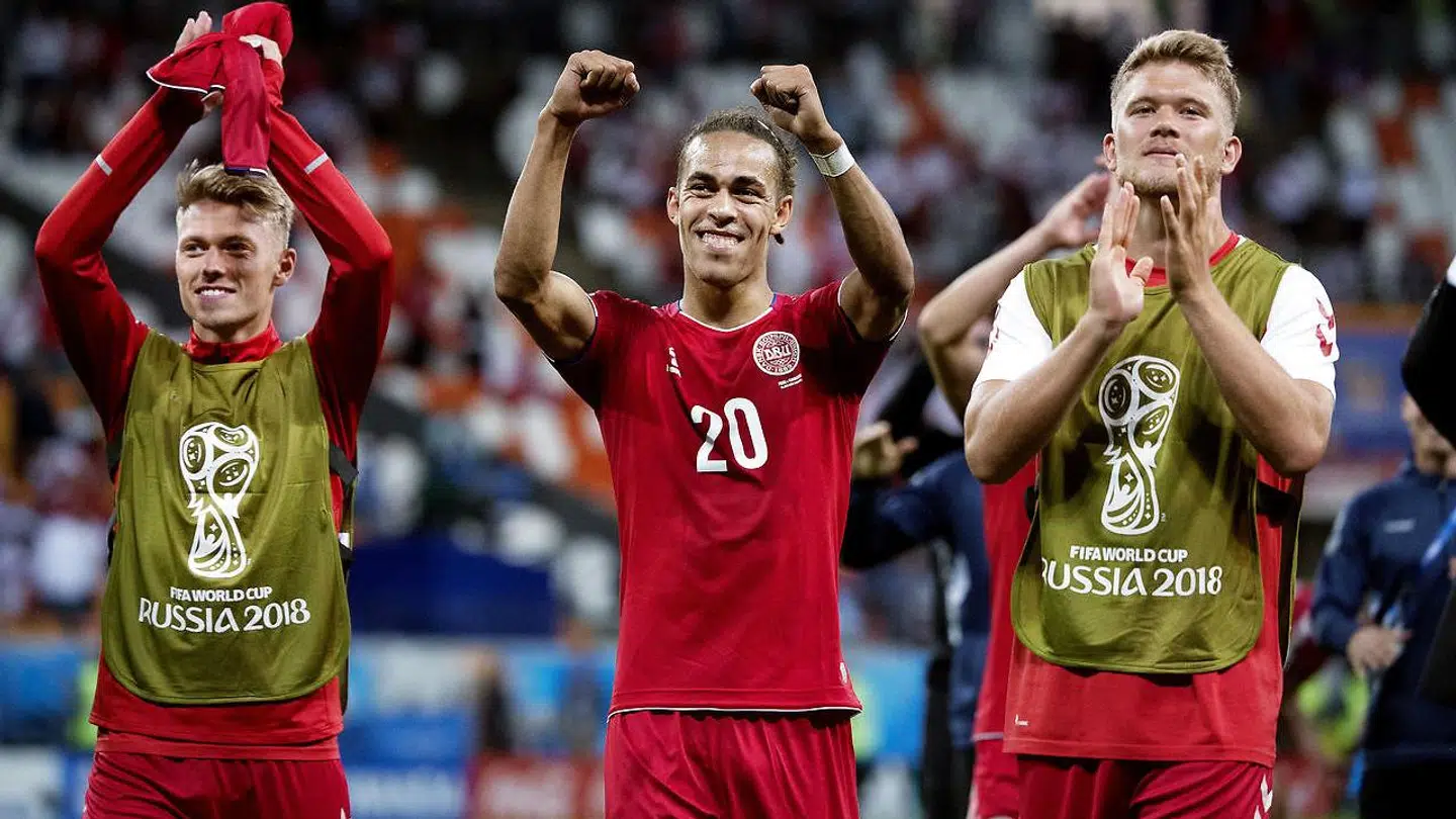 Yussuf Poulsen og resten af Danmark kunne knytte næverne i ren jubel efter kampen mod Peru.