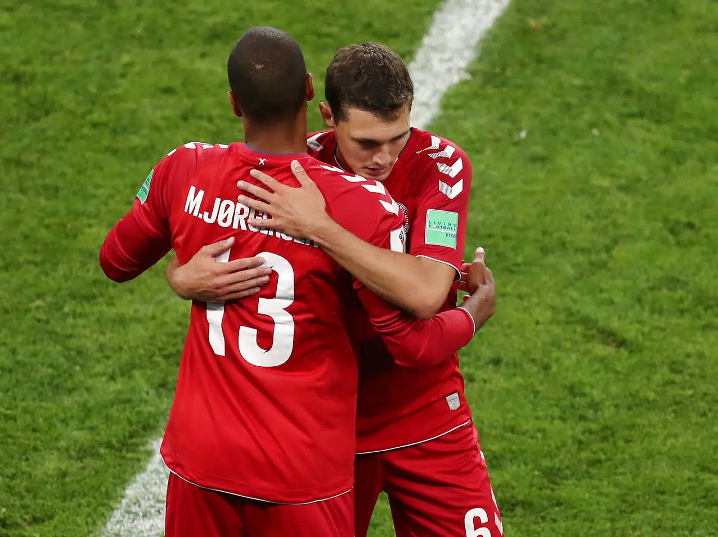 Andreas Christensen gik ud med krampesymptomer, men bør bælive klar til kampen mod Australien.