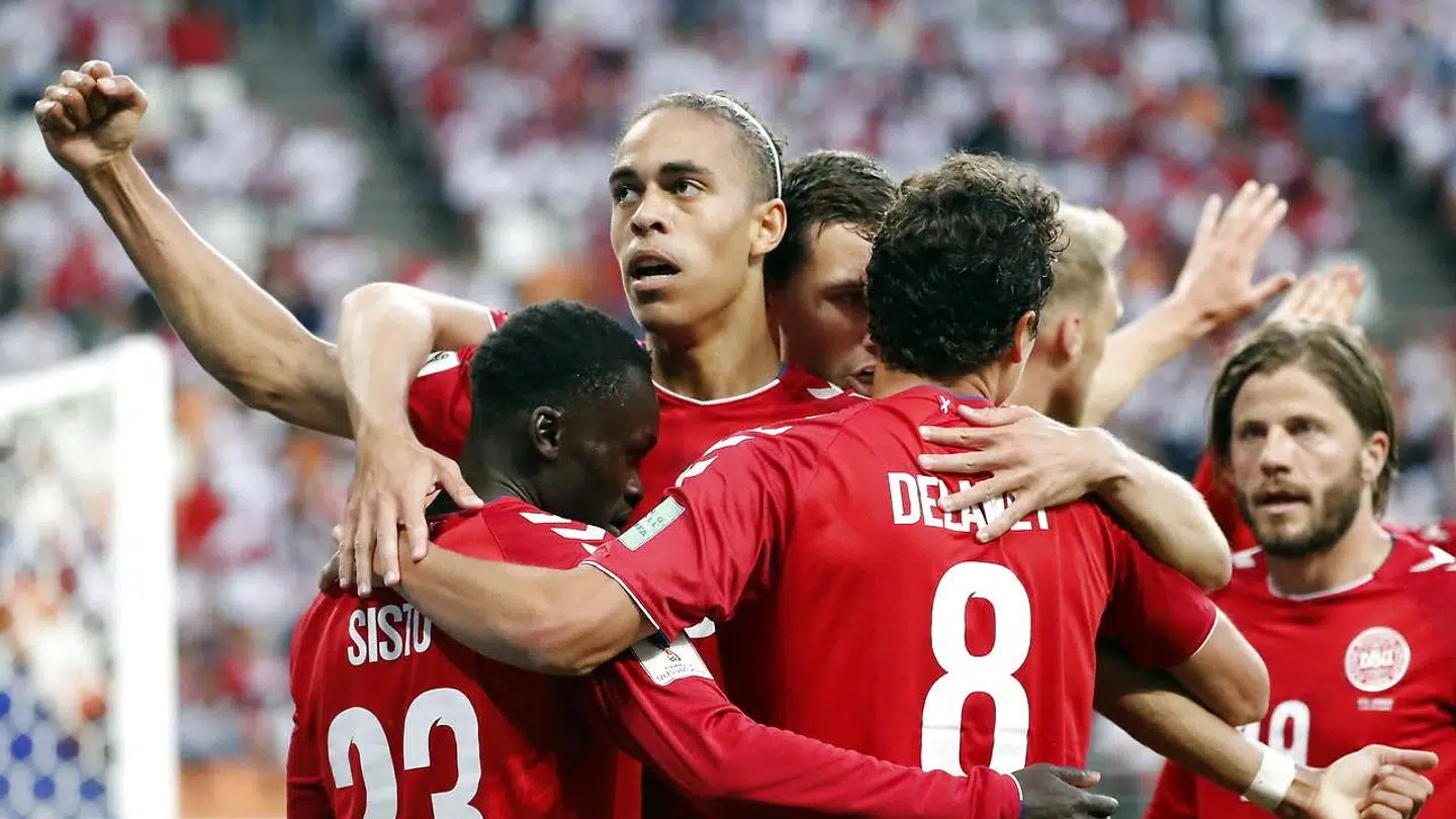 Yussuf Poulsen blev matchvinder mod Peru.