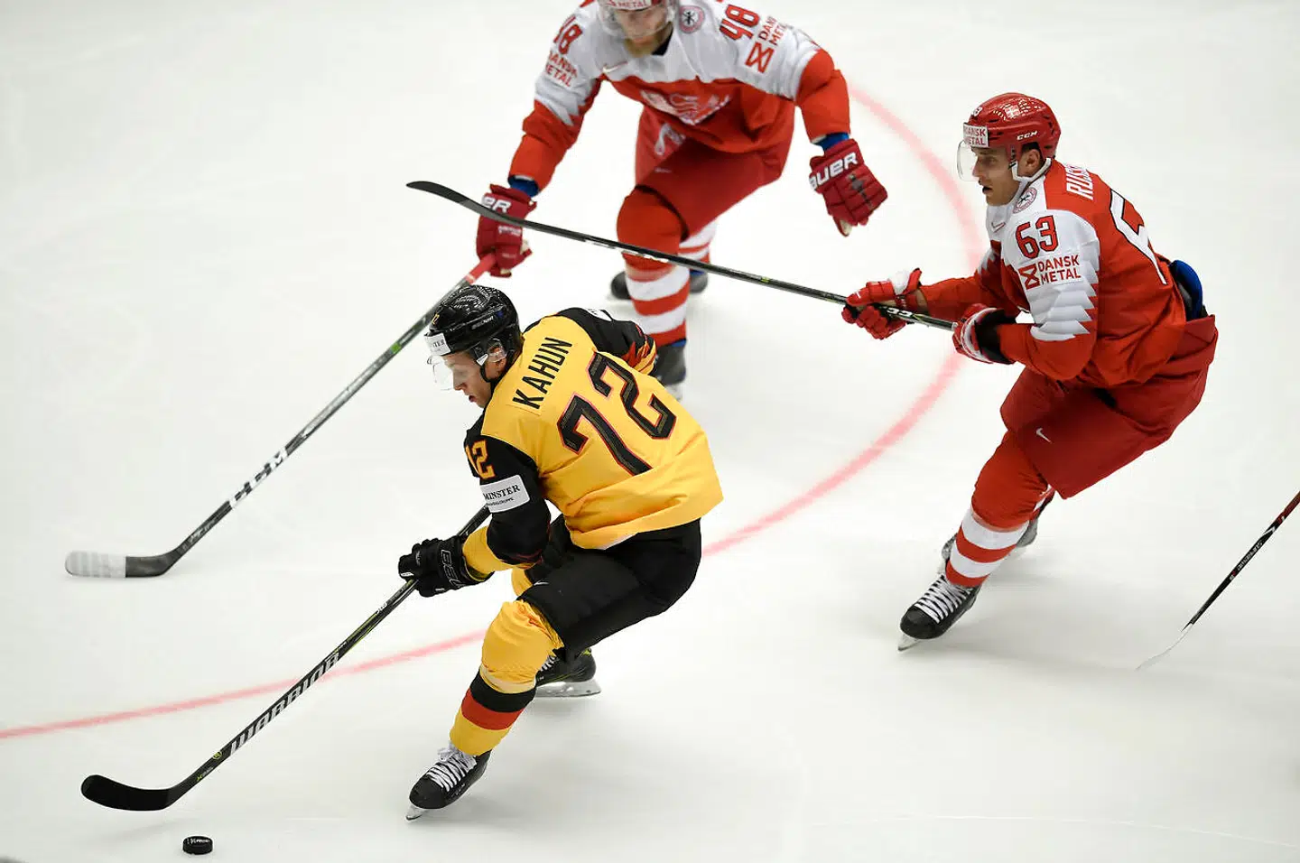 Patrick Russel spiller til daglig i AHL-ligaklubben Bakersfield Condors.