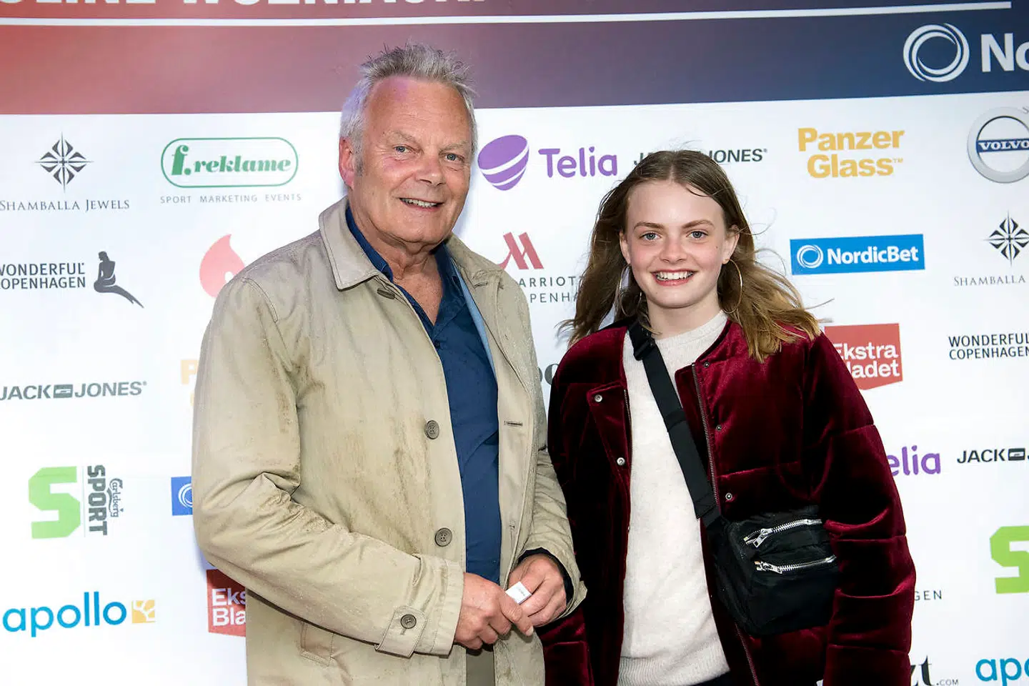 Parken Rød Løber Champions Battle i Parken mellem Caroline Wozniacki og Venus Williams. Jarl Friis-Mikkelsen og Liva