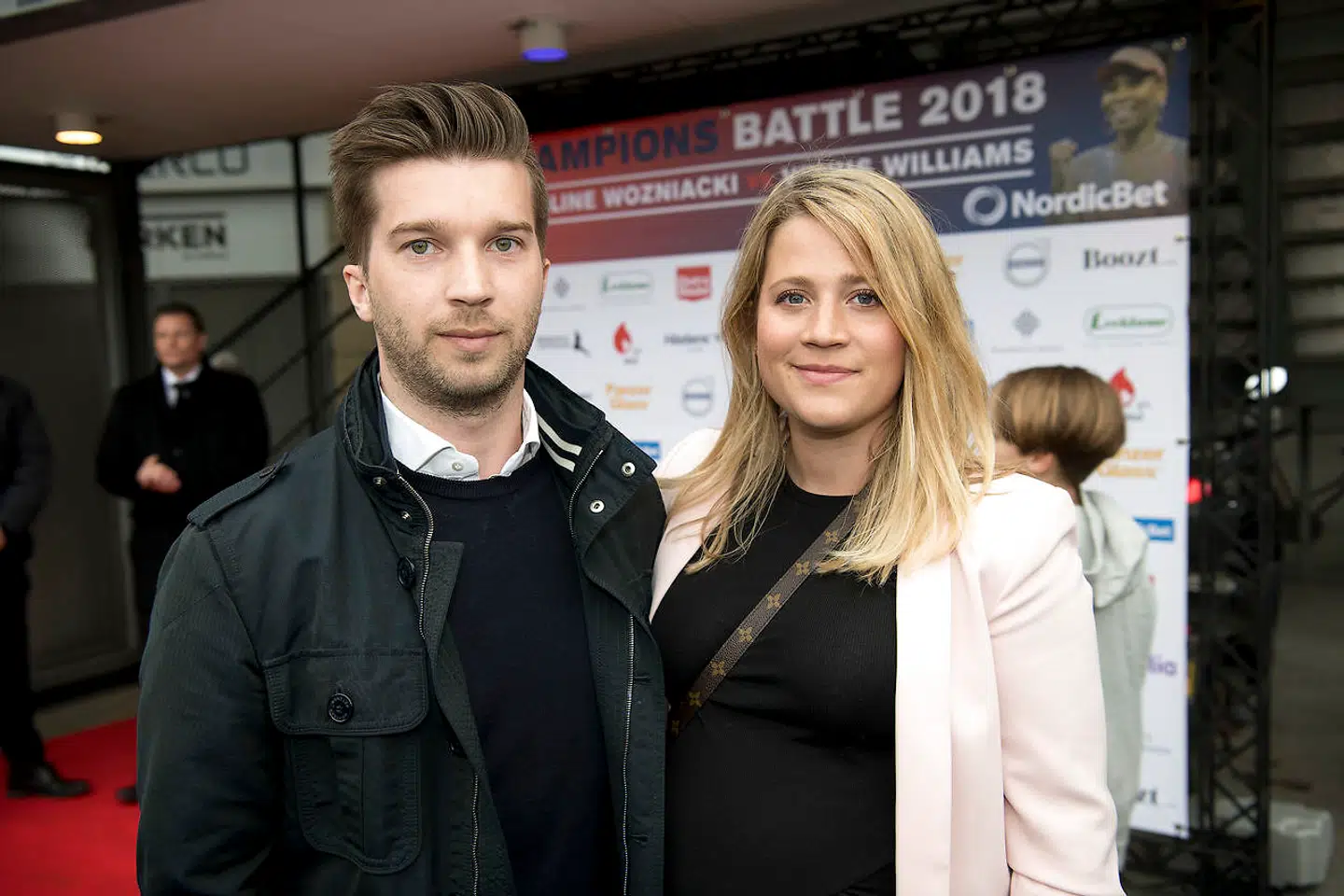 Parken Rød Løber Champions Battle i Parken mellem Caroline Wozniacki og Venus Williams. Andreas Laudrup