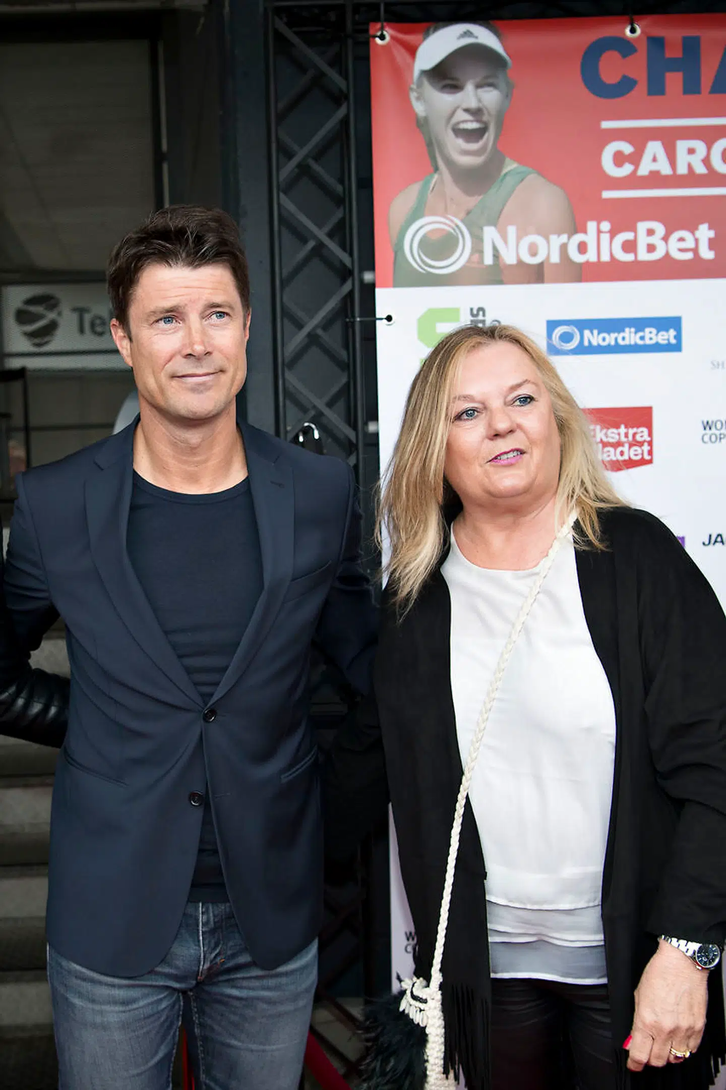 Parken Rød Løber Champions Battle i Parken mellem Caroline Wozniacki og Venus Williams. Brian Laudrup