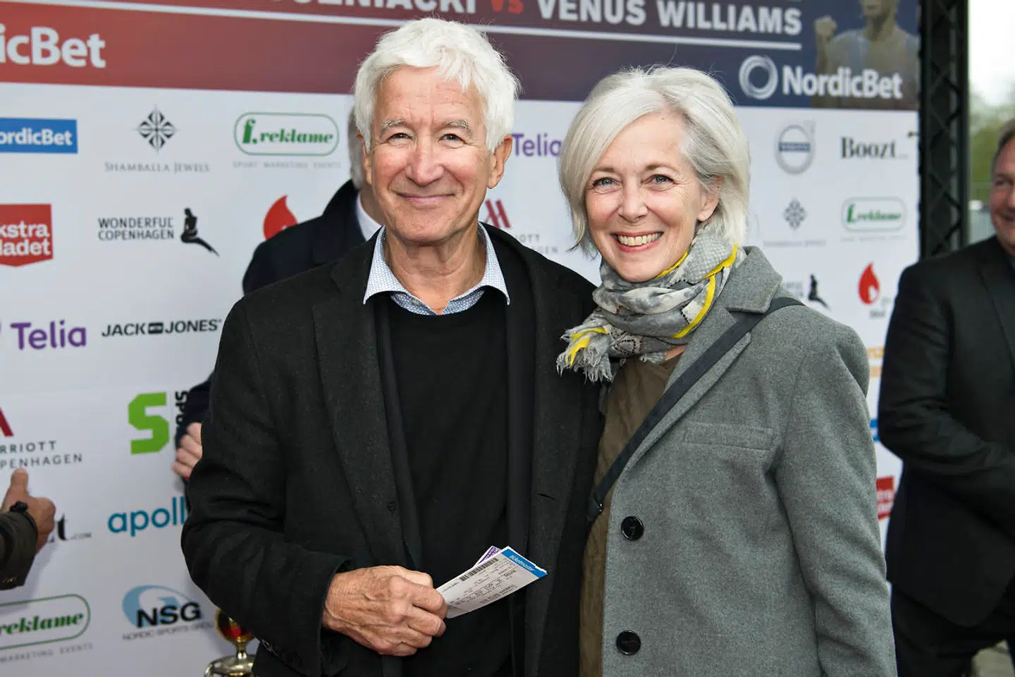 Parken Rød Løber Champions Battle i Parken mellem Caroline Wozniacki og Venus Williams. Eddie Skoller