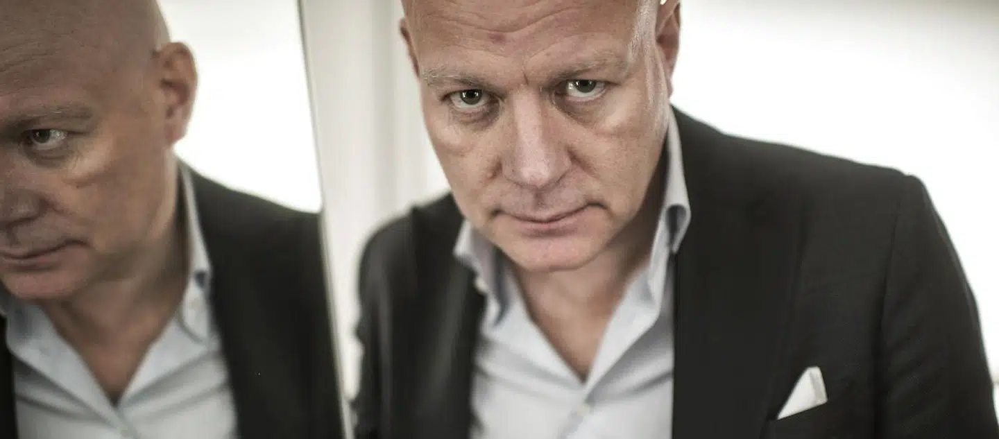 Thomas Blachman. Her fotograferet på hans husbåd.