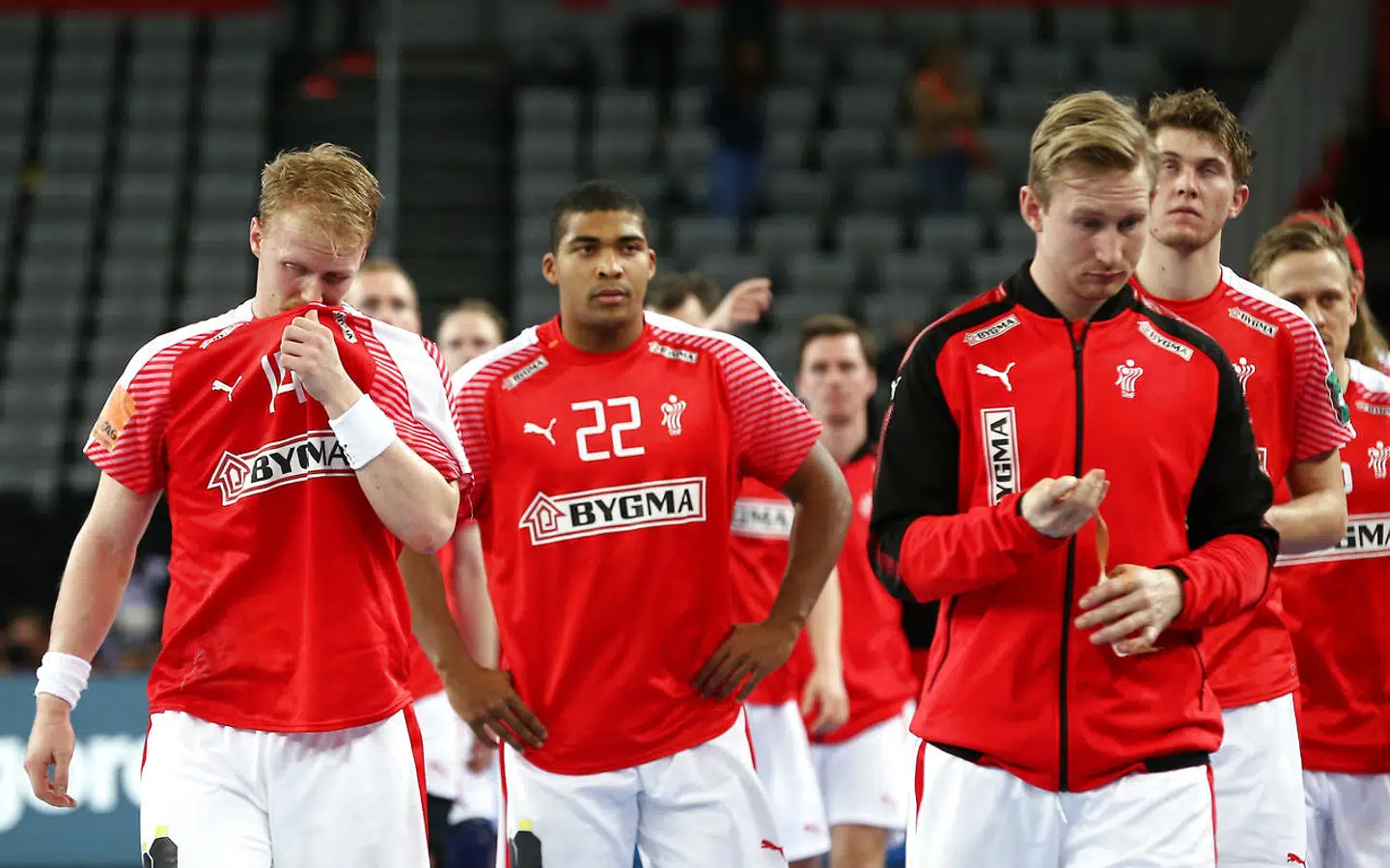 Det var et skuffet dansk landshold, der blev slået efter forlænget spilletid af Sverige.