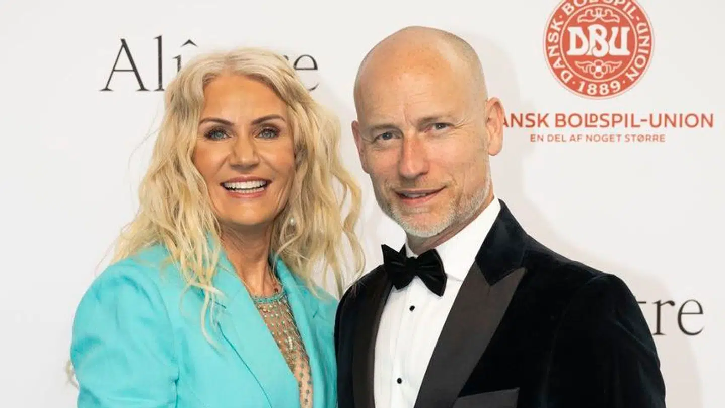 Helle Thorning-Schmidt med sin mand, Stephen Kinnock.