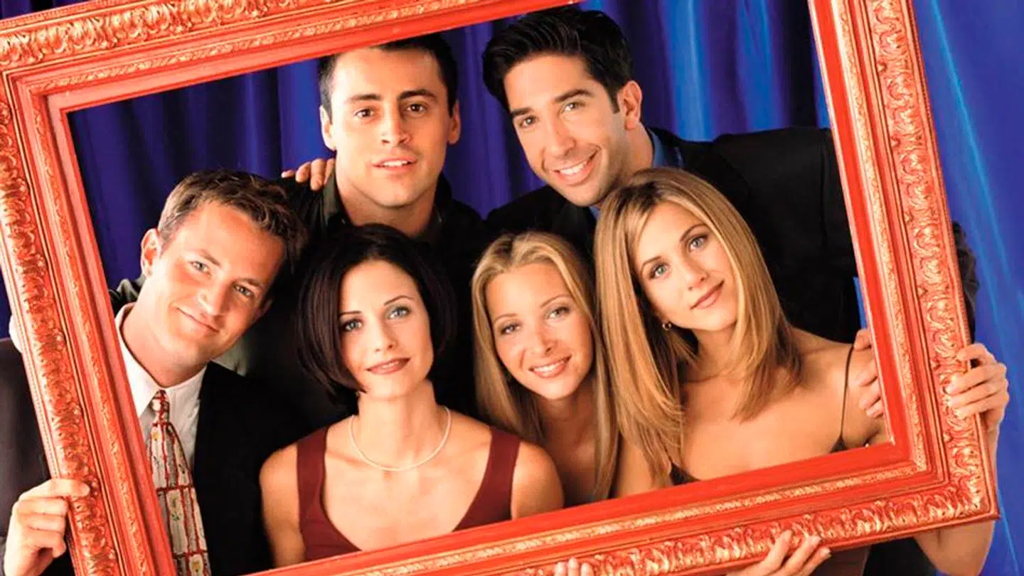 Matthew Perry og resten af 'vennerne'