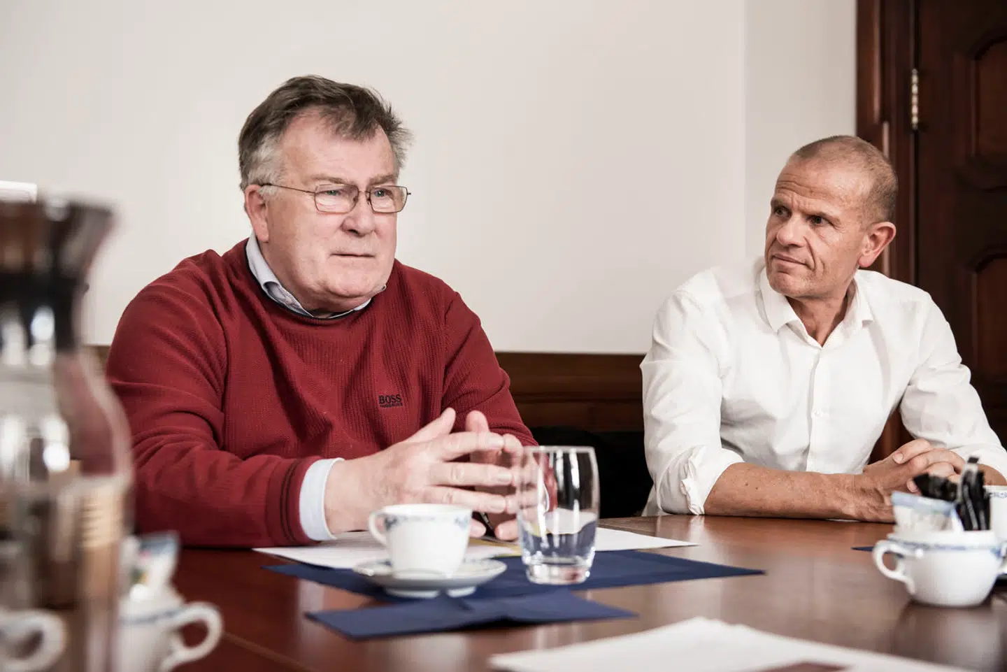 Claus Hjort Frederiksen og Lars Findsen.