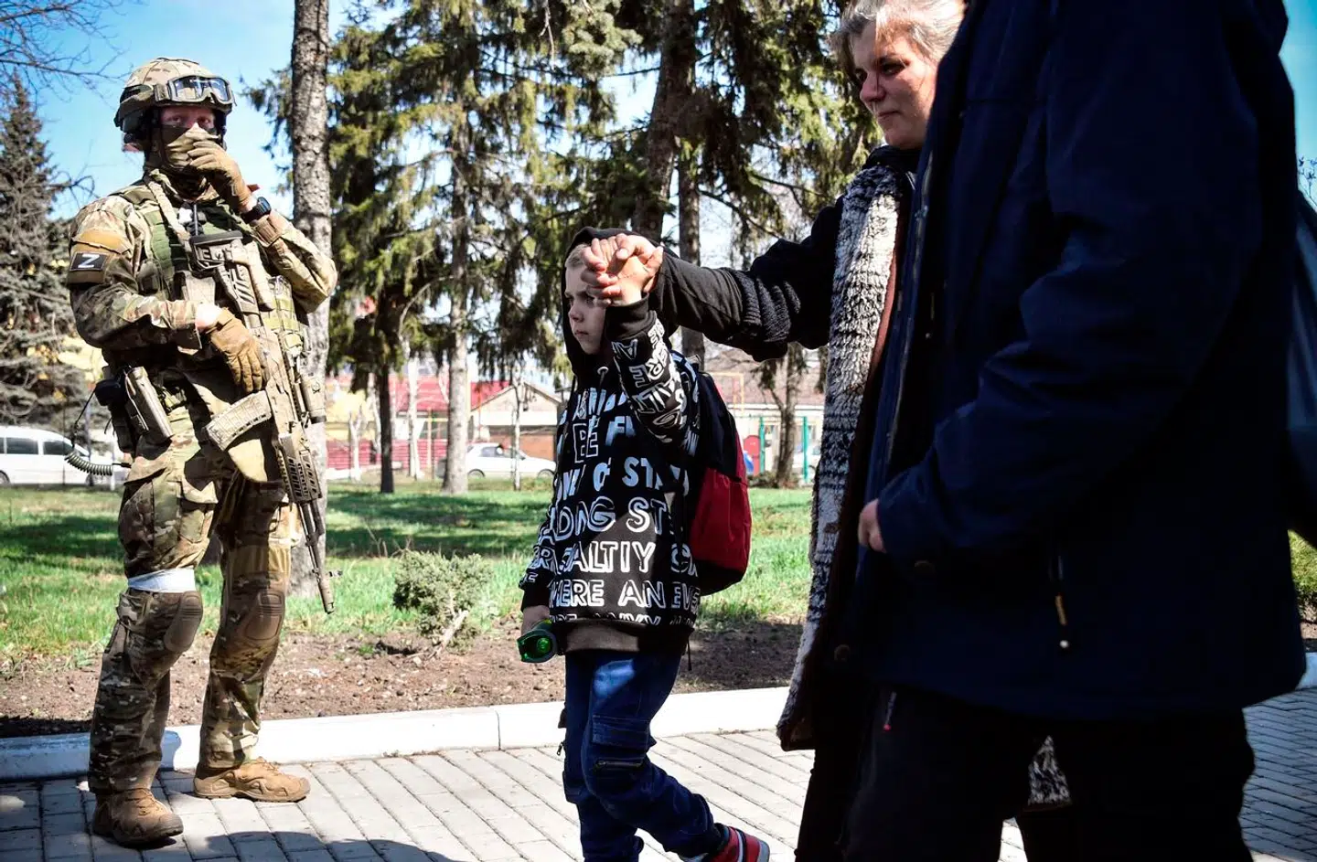 Byen Volnovakha i det besatte Ukraine har været ude for en massakre, der har rystet Rusland. Byen har været i russiske hænder siden marts 2022.