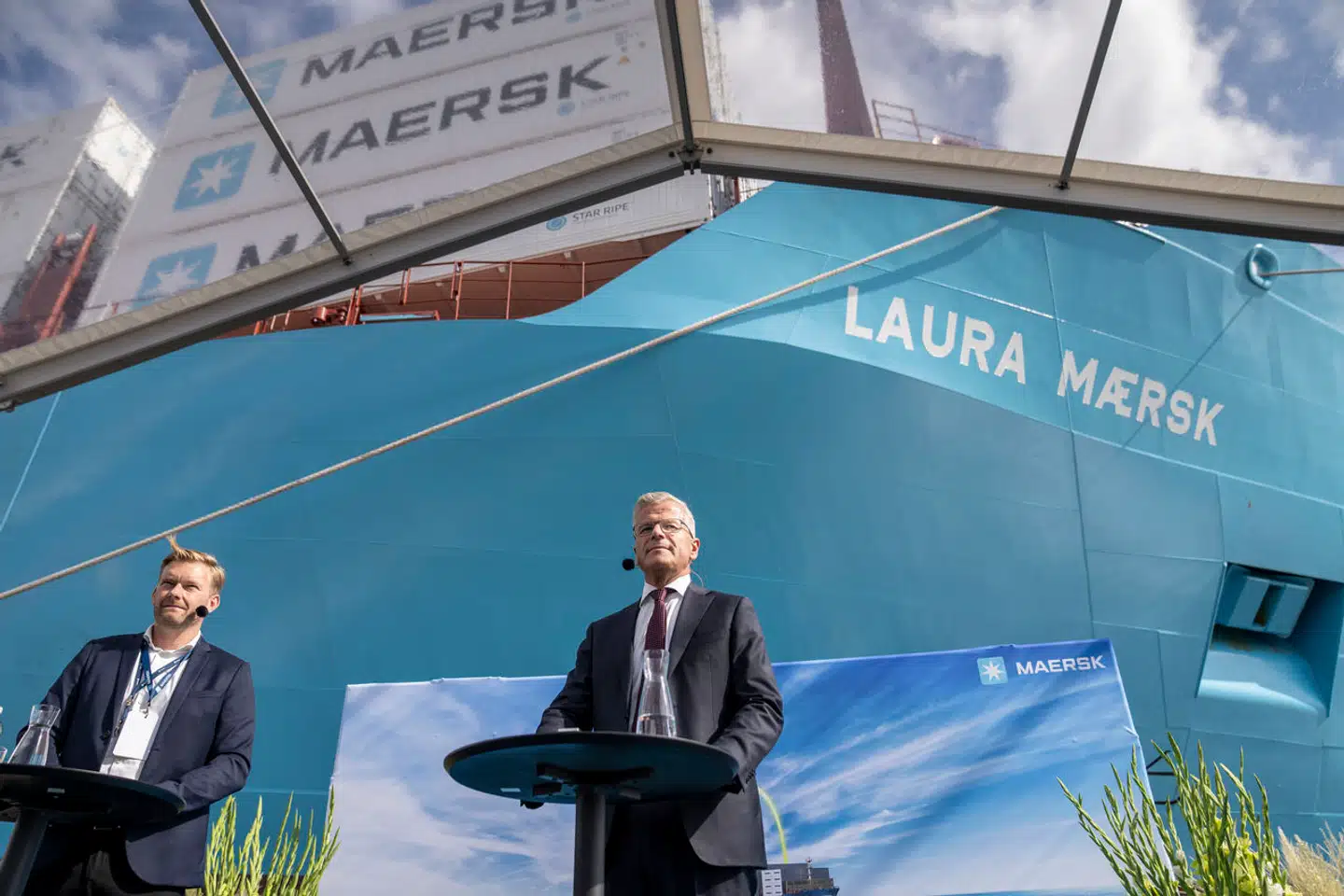A.P. Møller - Mærsk lander med et plask efter flere år, hvor de strøg over vandene. Det var tydeligt fredag, hvor selskabet fremlagde kvartalsregnskab. Topchef Vincent Clerc fremhæver et »yderligere pres« på den globale shippingbranche.