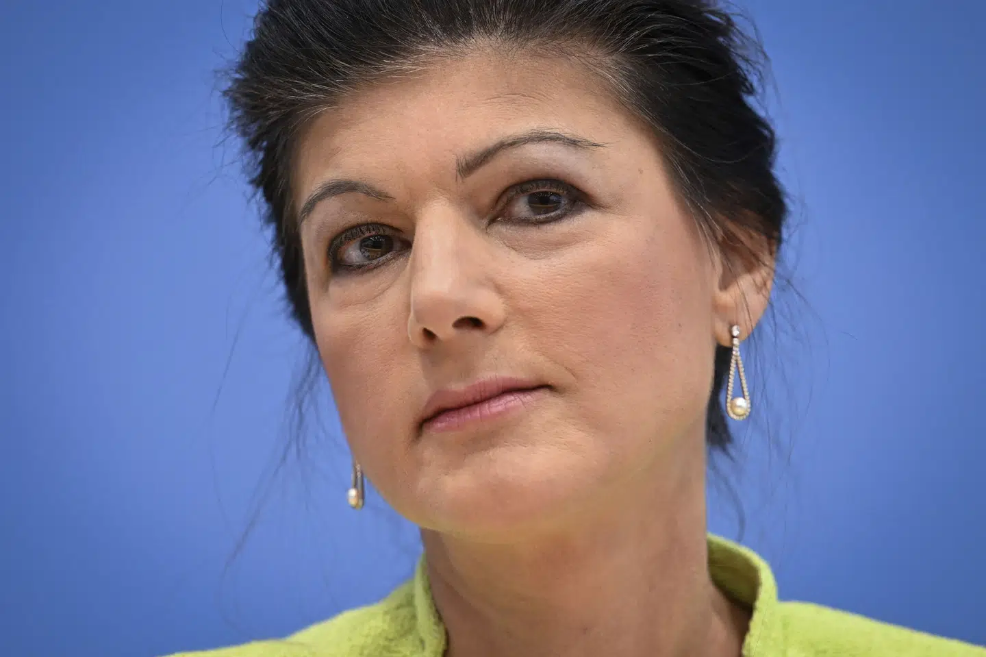 Wagenknecht er venstreorienteret på den økonomiske politik, men ligger tættere på den mest højreorienterede fløj på områder som migration, klima og køn. (Arkivfoto).