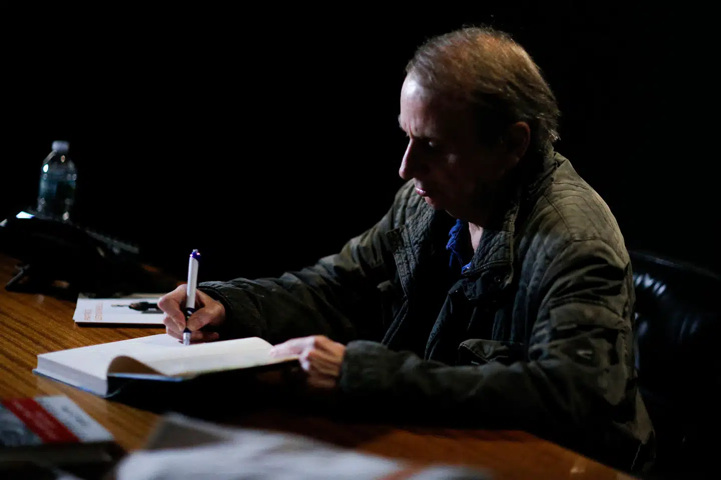 Før det hele gik galt: Michel Houellebecq i New York, 2017.