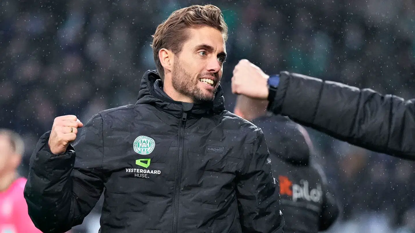 Jakob Poulsen vandt i sin første kamp som cheftræner for Viborg.