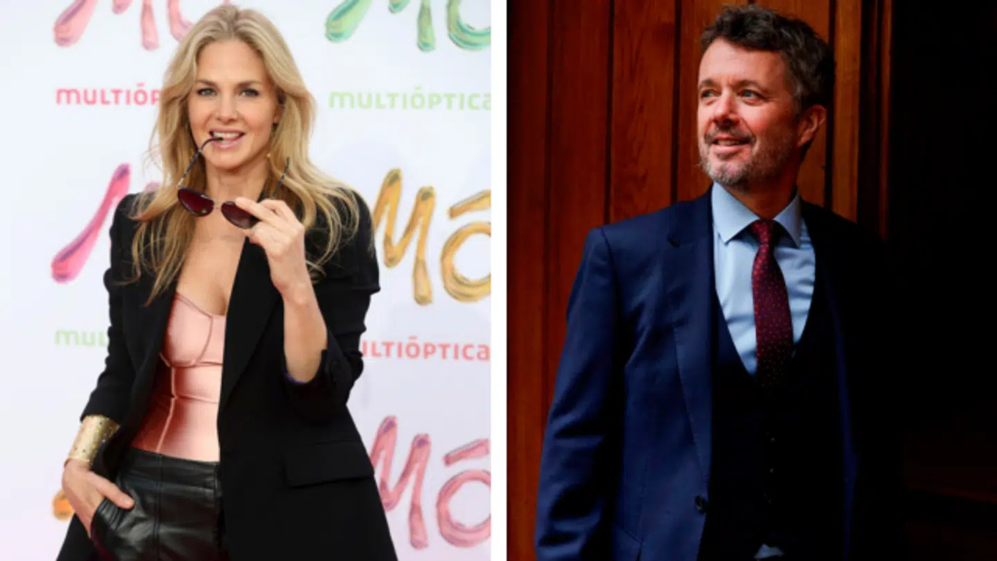 Billederne af kong Frederik og den mexicanske model Genoveva Casanovas møde i Madrid er gået verden rundt, men er samtidig blevet kritiseret for at være en storm i et glas vand. Fotos: Scanpix