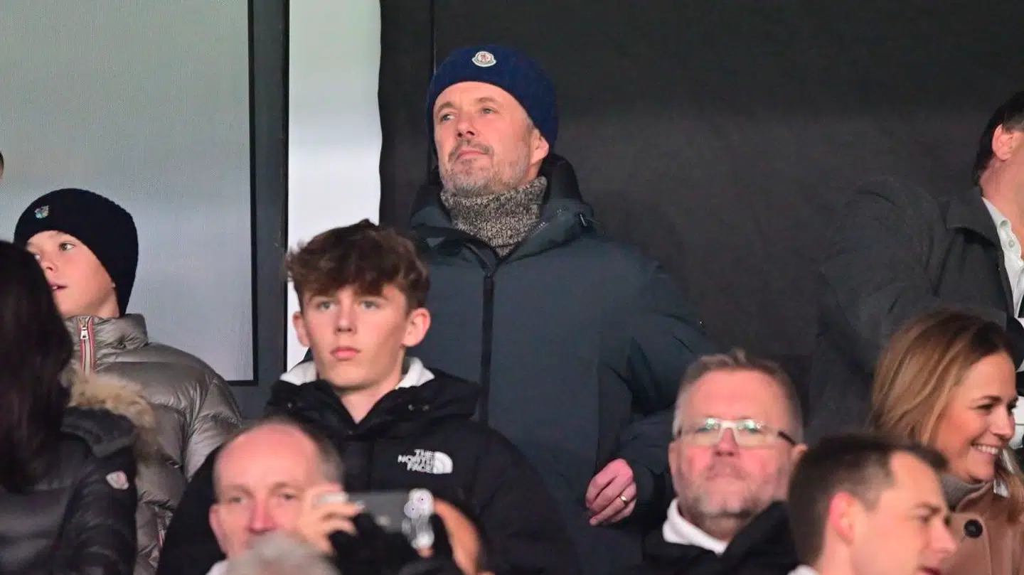 Kronprins Frederik og hans søn Prins Vincent i Parken.