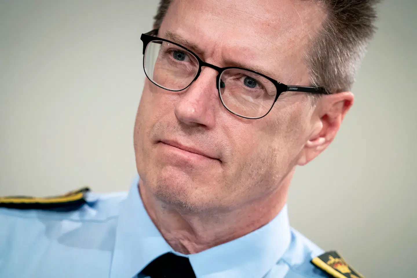 Rigspolitichef Thorkild Fogde – under kritik fra Justitsministeriet for sin rolle i minksagen.