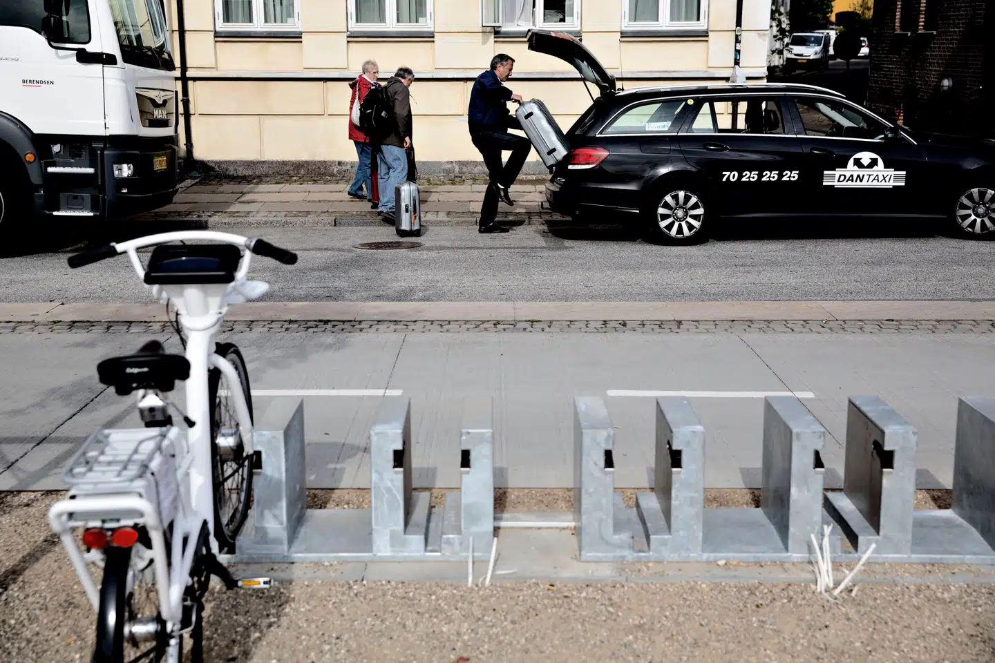 Det var primært turister, der benyttede sig af bycyklerne i København.