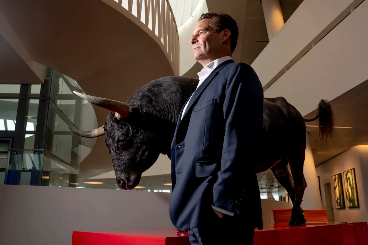 Kim Fournais, stifter og administrerende direktør for Saxo Bank, er omtrent lige så rasende over skatterne som George Harrison.