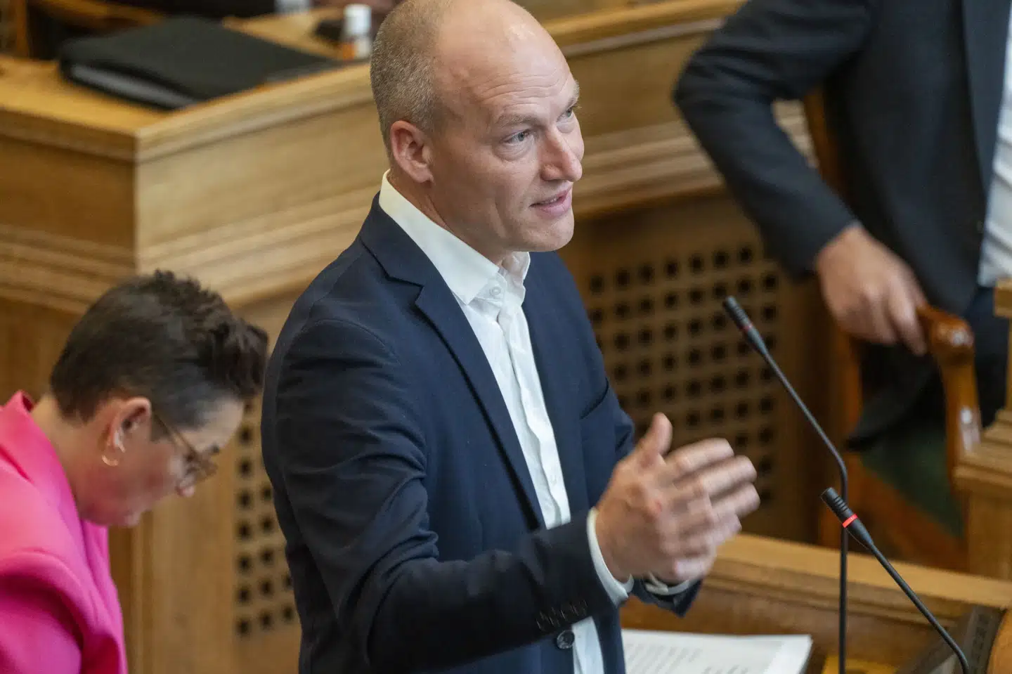 Enhedslistens politiske ordfører, Pelle Dragsted, er blandt deltagerne i fakkeloptaget torsdag aften. (Arkivfoto).