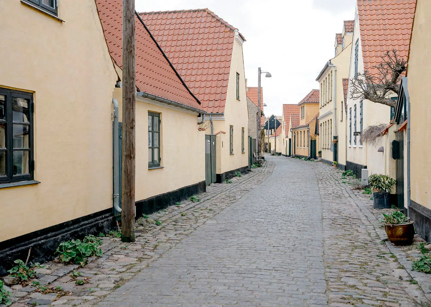 Dragør, en af de byer med med forholdsvis flest gasopvarmede boliger.