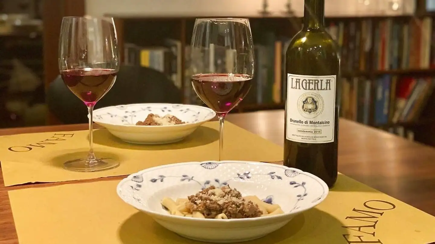 Fremragende pastaret: Hjemmelavede makaroni med ragú bianco