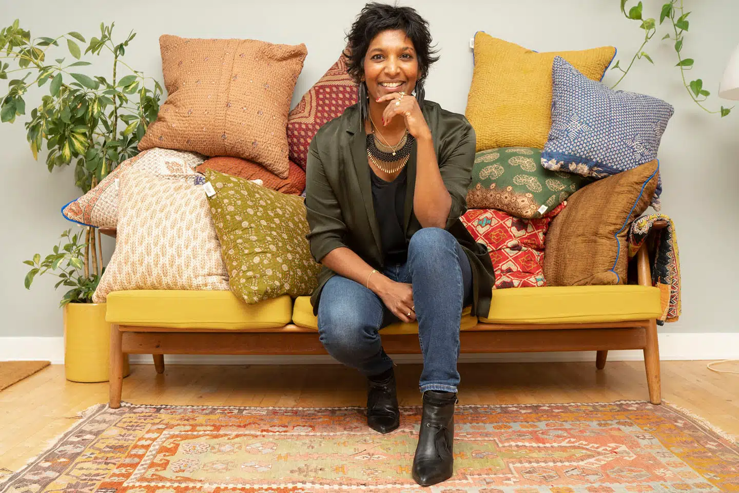 Det er hårdt og svært at etablere virksomhed. Det er kun endnu hårdere i krisetider. Men Maria Manel Bøge, som står brandet Manelleh, kan alligevel trække noget positivt ud af oplevelsen.