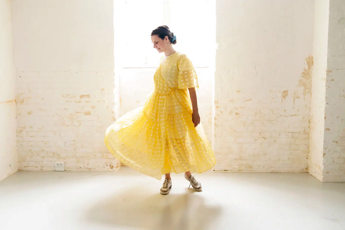 Designer Cecilie Bahnsen laver voluminøse kjoler, der ikke klæder alle, men som gør sig godt på Instagram.